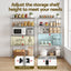 Artiss 5-Tier Kitchen Rack Shelf Shelving 120x45x179CM Adjustable Metal Storage Shelves