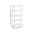 Artiss 5-Tier Kitchen Rack Shelf Shelving Unit 60x35x150CM Adjustable Metal Storage Shelves Silver