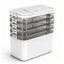 Artiss 5 Tier Portable Storage Box Detachable with Handles Plastic Clear