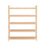 Artiss 5 Tier Shoe Rack Bamboo Storage Organiser Pine