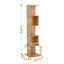 Artiss 5 Tiers Bookshelf S-shaped Bookcase Oak