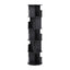 Artiss 5 Tiers Bookshelf Swivel Bookcase Display Shelves Stand Round Black