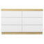 Artiss 6 Chest of Drawers Cabinet Dresser Table Tallboy Storage Bedroom White