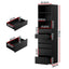 Artiss 6 Chest of Drawers Tallboy Cabinet Black