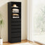 Artiss 6 Chest of Drawers Tallboy Cabinet Black
