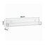 Artiss 6-Pack Acrylic Wall Shelves, Clear Floating Display Shelf with Detachable Panels & Front Lip