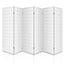 Artiss 6 Panel Room Divider Screen 261x179cm White