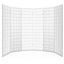 Artiss 6 Panel Room Divider Screen 261x179cm White