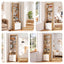 Artiss 6 Tiers Bookshelf with 2 Drawer Storage Shelf Pine