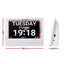 Artiss 7" Smart Digital Clock Calendar HD IPS Touchscreen Weather Photo Frame
