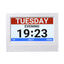 Artiss 7" Smart Digital Clock Calendar HD IPS Touchscreen Weather Photo Frame