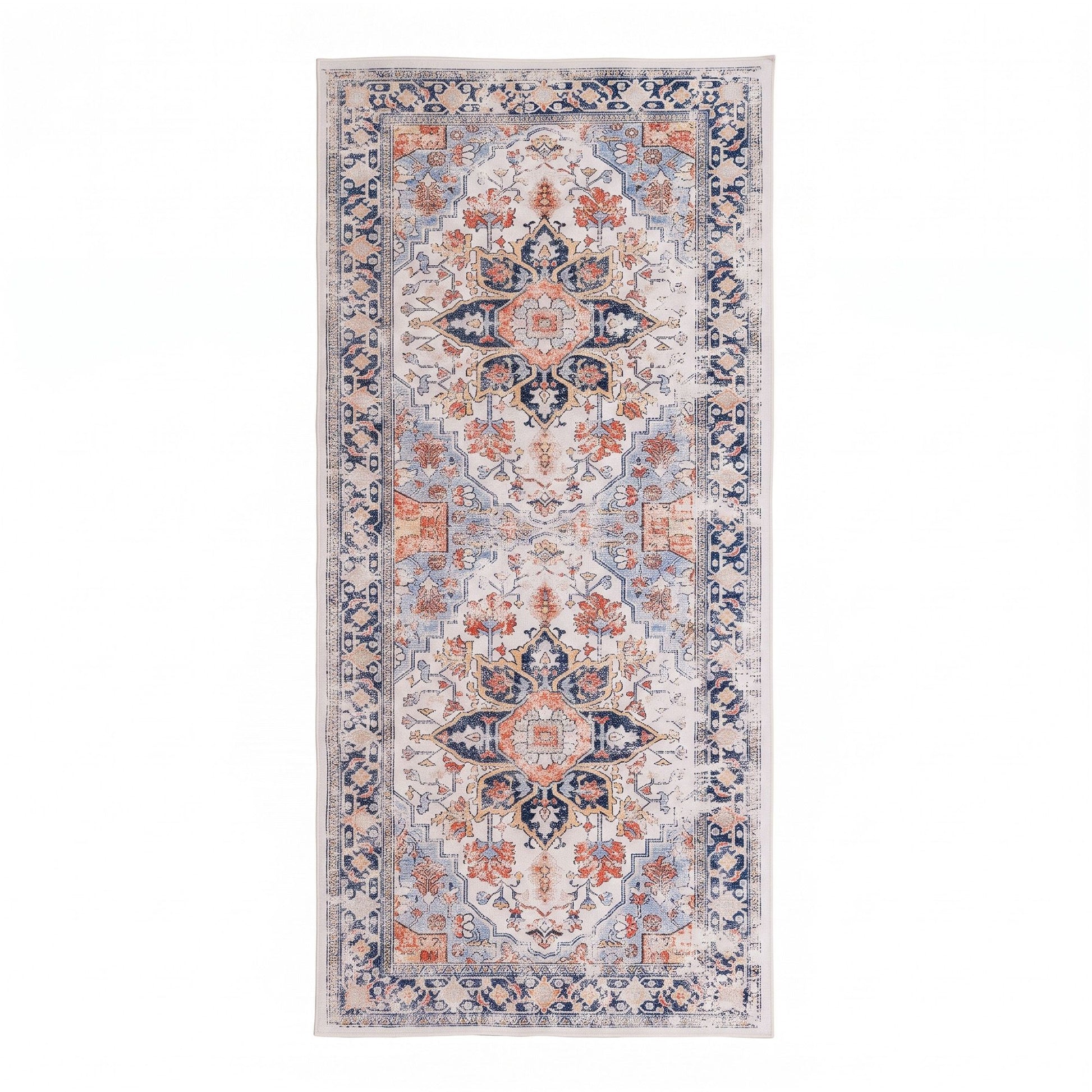 Artiss 80 x 180 cm Runner Rugs For Living Room No Heavy Rubber Crease-Free Foldable Design For Kitchen Entryway And Bedroom 100% Polyester Water-repellent Resistant Non-Shedding