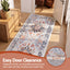 Artiss 80 x 180 cm Runner Rugs For Living Room No Heavy Rubber Crease-Free Foldable Design For Kitchen Entryway And Bedroom 100% Polyester Water-repellent Resistant Non-Shedding