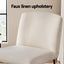 Artiss Accent Chair Armchair Cross Leg Beige