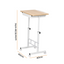 Artiss Adjustable Laptop Desk Mobile Bedside Table Hidden Storage Wood