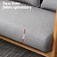 Artiss Armchair 2-seater Loveseat Fabric Grey
