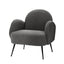 Artiss Armchair Boucle Charcoal Hanes
