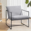 Artiss Armchair Lounge Chair Sling Grey