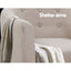 Artiss Armchair Tub Chair Beige Adora