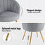Artiss Armchair Velvet Grey Eloise