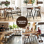 Artiss Bar Stools Set of 3 Swivel Counter Height Barstools with Bentwood Backrest PU Leather White