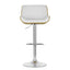 Artiss Bar Stools Swivel Leather Chairs Wooden