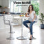 Artiss Bar Table and Stools Set Dining Desk Kitchen Chairs Cafe Pub