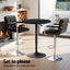 Artiss Bar Table and Stools Set Dining Desk Kitchen Chairs Cafe Pub