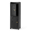 Artiss Bathroom Storage Cabinet Freestanding Cupboard Narrow Floor Shelf Black