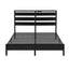 Artiss Bed Frame Double Size LED Metal Bed Base with Charging Station