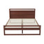 Artiss Bed Frame Double Size Wooden Walnut WITTON