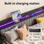 Artiss Bed Frame King Single LED Metal Trundle Daybed with Charging Station TURN