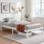 Artiss Bed Frame King Single Size Wooden White LEXI