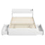 Artiss Bed Frame King Single Size with Charging Ports and 2 Drawers AURA