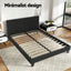 Artiss Bed Frame Queen Size Charcoal NEO