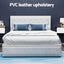 Artiss Bed Frame Queen Size Gas Lift White TIYO