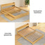 Artiss Bed Frame Queen Size with Charging Ports and 2 Drawers AURA