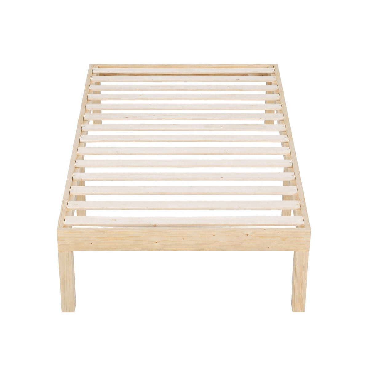 Artiss Bed Frame Single Size Wooden Base Mattress Platform Timber Pine BRUNO