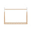 Artiss Bed Frame Wooden Kids House Single Frame Oak ENID