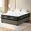 Artiss Bed Frame with 36cm Giselle Mattress Set King Single Gas Lift Base Grey