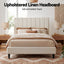 Artiss Bed Head Headboard Double Linen 137CM - Beige