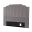 Artiss Bed Head Headboard Queen Velvet 153CM - Grey