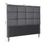 Artiss Bed Headboard Double Bedhead Linen Fabric Charcoal