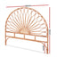Artiss Bed Headboard Double Bedhead Rattan - MARI Pine