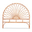 Artiss Bed Headboard Double Bedhead Rattan - MARI Pine