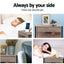 Artiss Bedside Table 2 Drawers - BARNLY