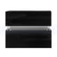 Artiss Bedside Table LED 2 Drawers - LUMI Black