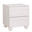 Artiss Bedside Table Nightstand 2 Drawers Storage Side Cabinet Beige