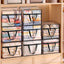 Artiss Blanket Storage Bags 8Pcs 40L PVC Box Clothes Doona Moving Organiser