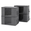 Artiss Blanket Storage Bags Box X4 Clothes Quilt Container 84L Organiser Grey